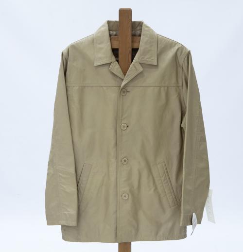 CHAQUETA DE HOMBRE EN CUERO COLOR BEIGE