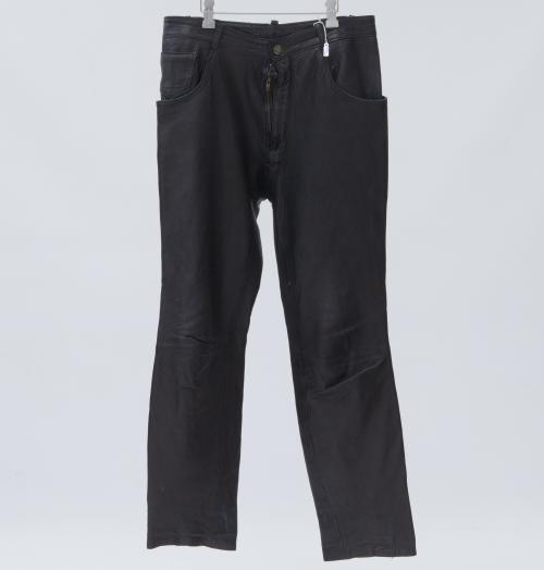 PANTALÓN DE MUJER EN CUERO COLOR MARRÓN