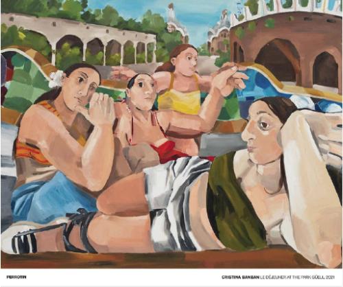 LE DÉJEUNER AT THE PARK GÜELL, 2021