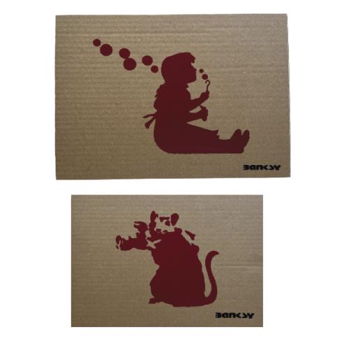 IMPRESIONES DISMALAND&#39;S: "NIÑA HACIENDO POMPAS" Y "RATÓN" (