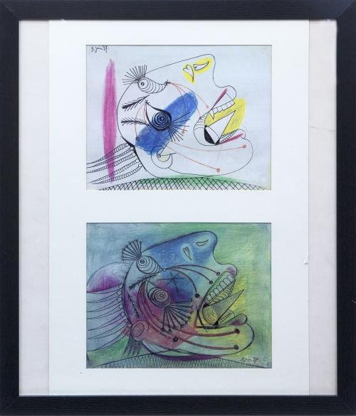 PABLO PICASSO: ESTUDIOS PREPARATORIOS PARA EL GUERNICAIMP