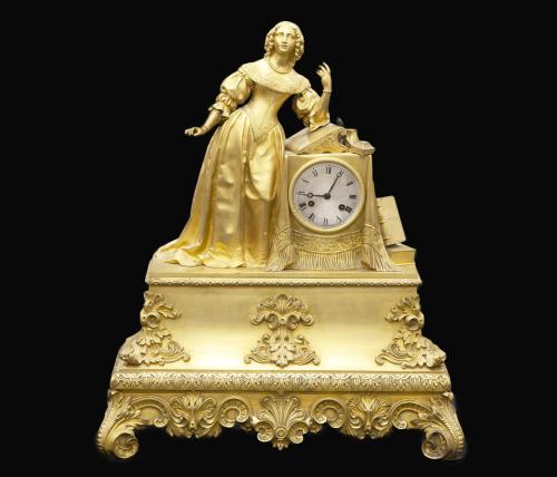 RELOJ FRANCÉS DE SOBREMESA MARCA PONS MÉDAILLE D’OR, 1827