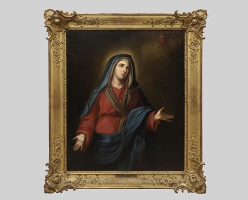 VIRGEN DE LOS DOLORES. ATRIBUIDO A BERNARDO GERMÁN LORENTE