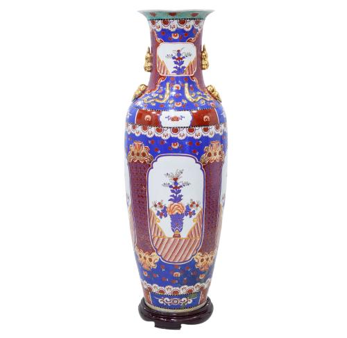 JARRÓN EN PORCELANA CHINA. DINASTÍA CHING (1862-1875)