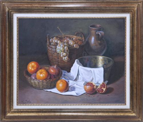 BODEGÓN CON FRUTAS DE VERANO