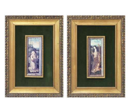 "SANTA CLARA Y SAN FRANCISCO DE ASÍS" CONJUNTO DE DOS IMPRE