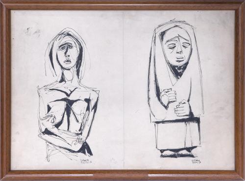 RETRATO DE DOS MUJERES, 1956