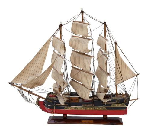 MAQUETA DE "FRAGATA ESPAÑOLA 1780", S.XX