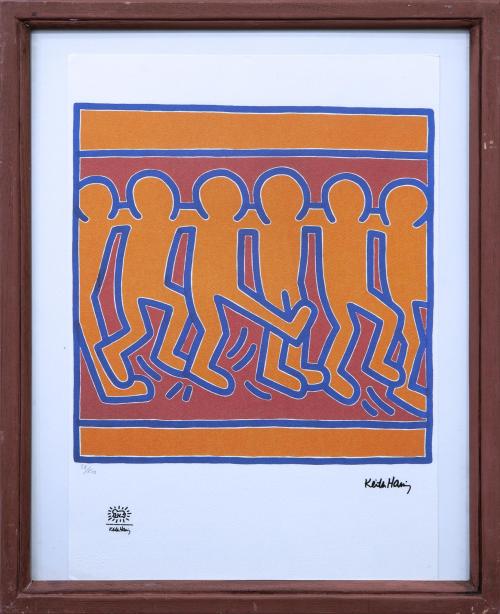 LITOGRAFÍA A COLOR "1990" FIRMADA EN PLANCHA