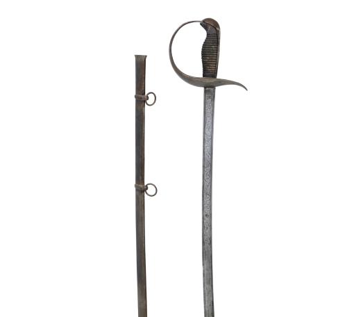 ESPADA DE MILITAR ESPAÑOL, FÁBRICA DE TOLEDO 1857