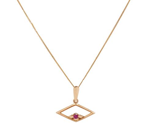 Colgante con cadena