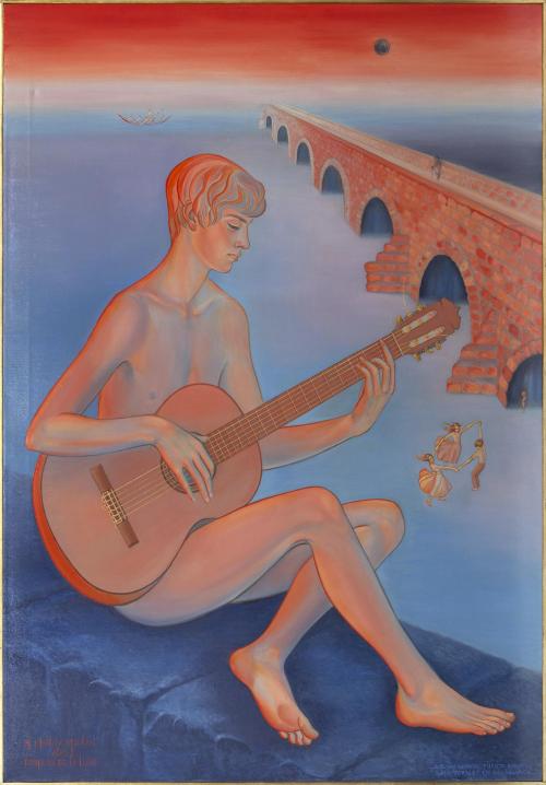 "NELSON TOCANDO LA GUITARRA", 1970