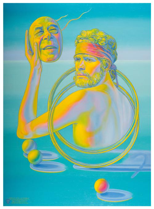 "NELSON CON LA MÁSCARA DEL BUFÓN DE DIOS", 1970-1977