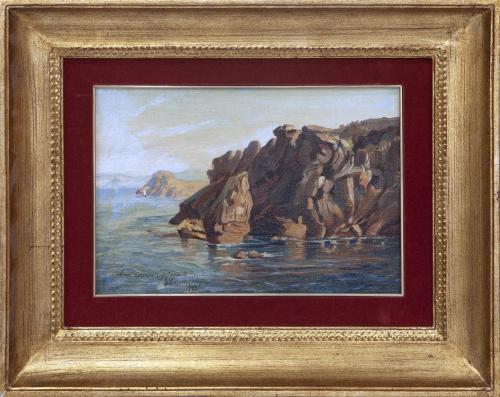 COPIA DE LA OBRA ORIGINAL "ROCAS DE SANTA CATALINA (LEQUEIT