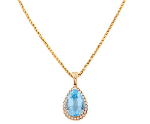 Colgante con cadena