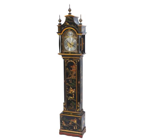 RELOJ DE PIE ESTILO ORIENTAL, AÑOS 90