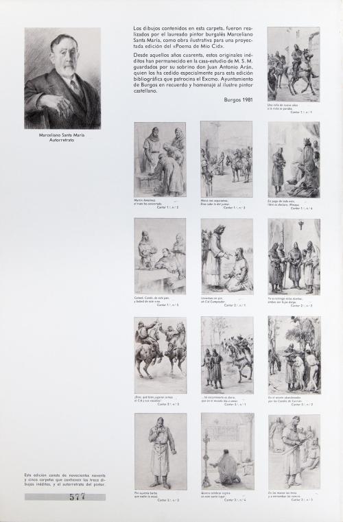 COLECCIÓN DE 14 GRABADOS DE LOS ORIGINALES INÉDITOS SOBRE E