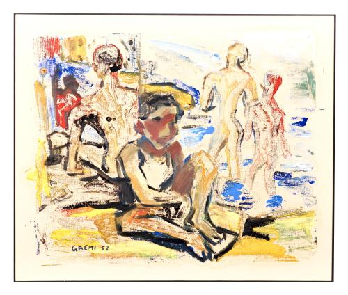 FIGURAS EN LA PLAYA (1952)