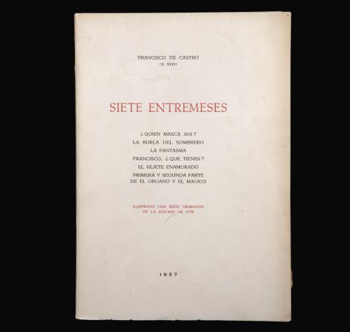 SIETE ENTREMESES, EDICIÓN DE 1957
