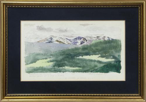 "PAISAJE MONTAÑOSO" (1988)