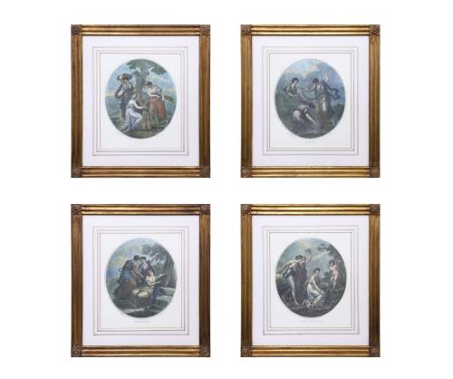 COLECCIÓN DE GRABADOS MITOLÓGICOS (S. XIX)