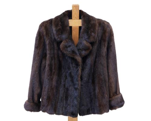 CHAQUETÓN EN BISÓN OSCURO