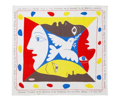 IMPRESIÓN TEXTIL PARA "FOULARD DU FESTIVAL MONDIAL DE LA JE