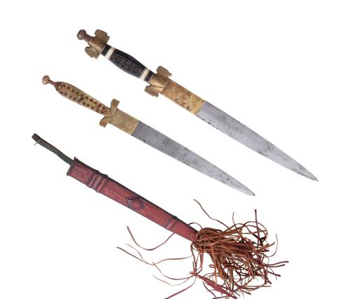 DOS DAGAS DE CINTURÓN PROCEDENTES DEL SAHEL