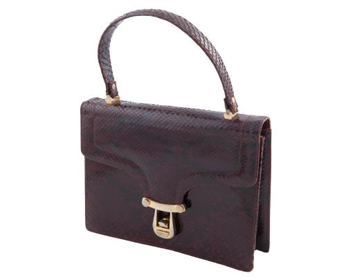 CARTERA EN PIEL DE SERPIENTE 