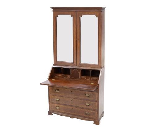 MUEBLE SECRETER CON BIBLIOTECA, S.XX