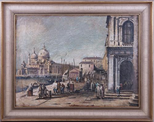 "VISTA DE LA BASÍLICA DE LA SALUD"