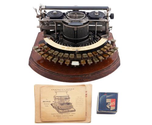 MÁQUINA DE ESCRIBIR HAMMOND TYPEWRITER COMPANY (1905)