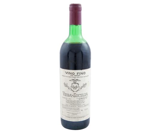 BOTELLA VEGA SICILIA "UNICO", COSECHA DE 1967