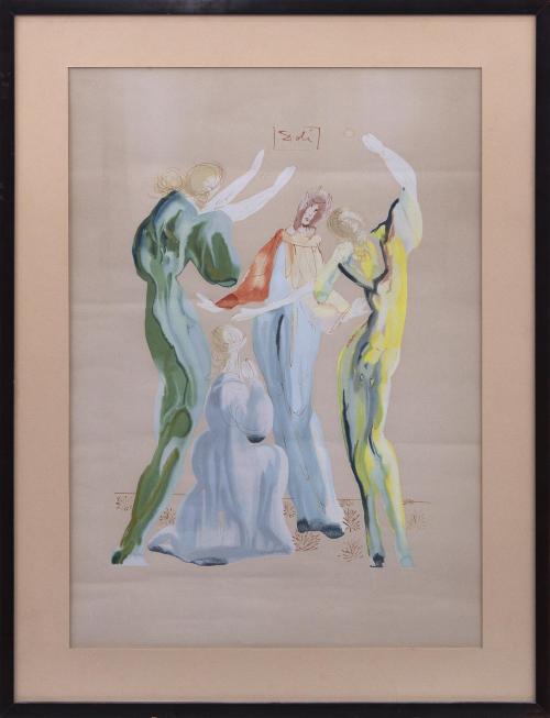 LITOGRAFÍA "LA DANZA" (1960) DE SALVADOR DALÍ (Figueras, 19