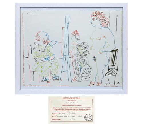 "STUDIO DEL PITTORE" (1954)