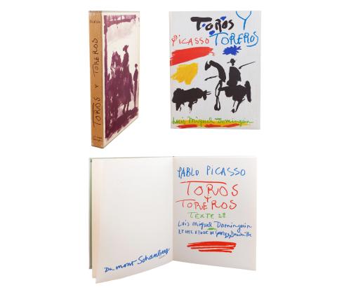 "TOROS Y TOREROS" CON TEXTOS DE LUIS MIGUEL DOMINGUÍN Y COM