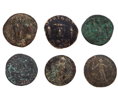 SEIS REPRODUCCIONES DE MEDALLONES, FABRICA SHADWELL (S. XIX)