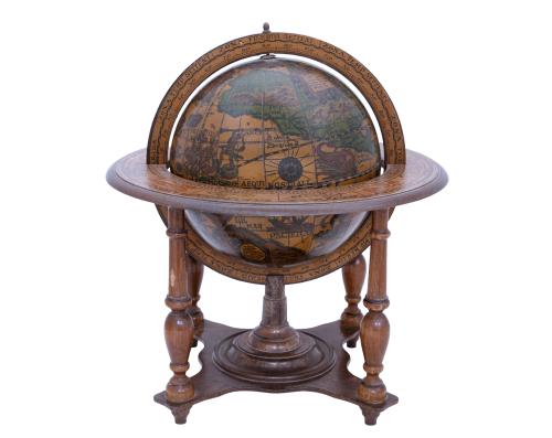 GLOBO TERRÁQUEO DE ESCRITORIO. SIGUIENDO MODELOS ITALIANOS 