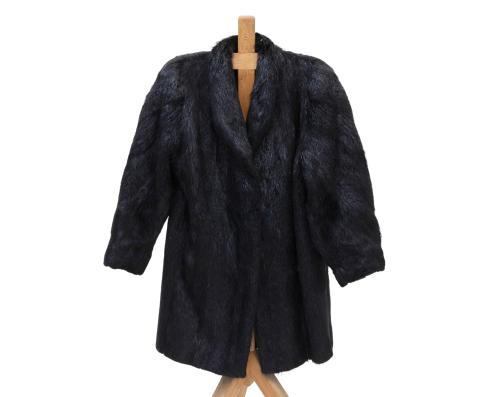 CHAQUETÓN EN PIEL DE NUTRIA ARGENTINA