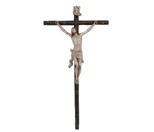 CRISTO EN LA CRUZ, ESCUELA ESPAÑOLA S. XIX