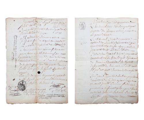 DOCUMENTO HISTÓRICO DEL TRIBUNAL DE PRIMERA INSTANCIA DEL D