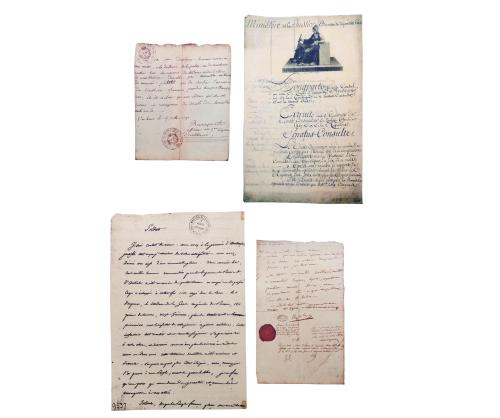 COLECCIÓN DE COPIAS DE TRES DOCUMENTOS HISTÓRICOS DE LA VID