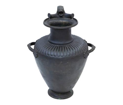 ÁNFORA FRANCESA EN BRONCE DATADA EN 1850, PERIODO DE NAPOLE