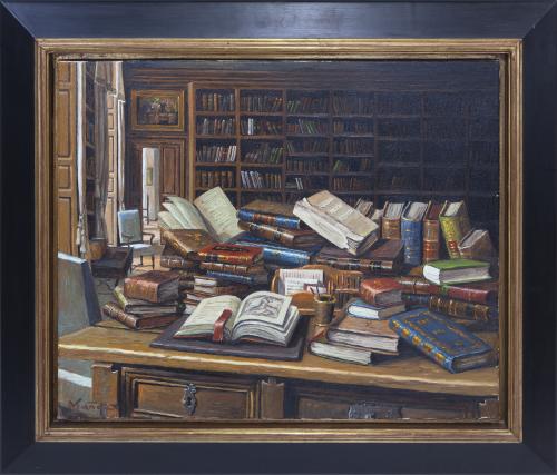 "MESA DEL BIBLIOTECARIO" (1986)