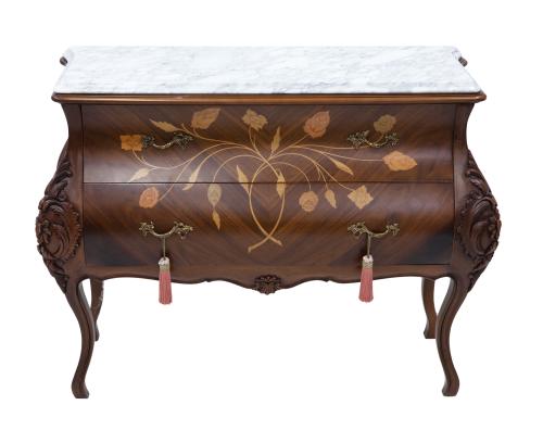 COMODA BOMBÉ ESTILO LUIS XV