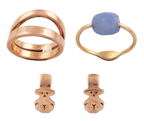 Sortija y pendientes