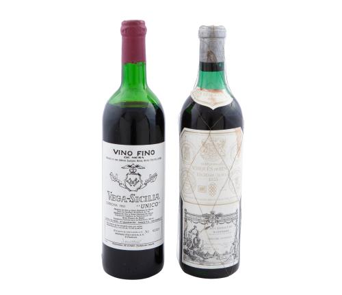 DOS BOTELLAS DE VINO