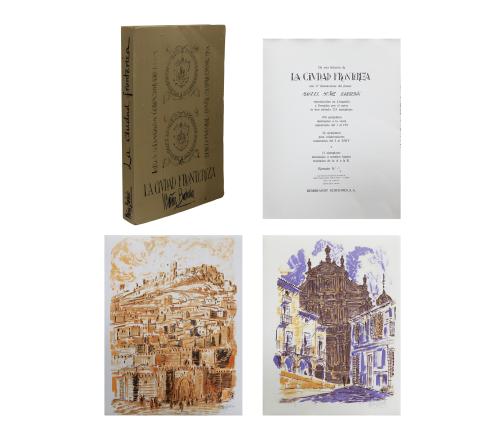 LIBRO BREVE DE "LA CIUDAD FRONTERIZA" ILUSTRADO POR MANUEL 