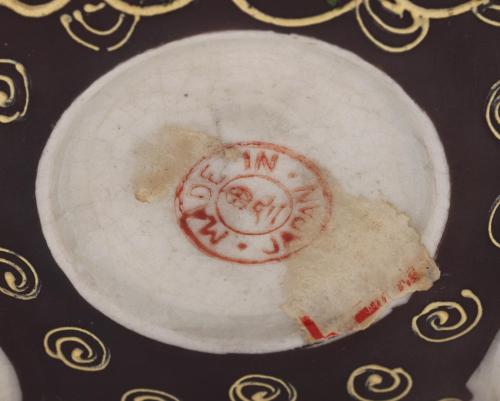 TIBOR JAPONÉS EN PORCELANA SATSUMA