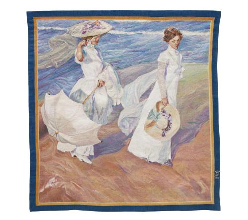 TAPIZ "PASEO A ORILLAS DEL MAR" DE SOROLLA, REALIZADO POR L